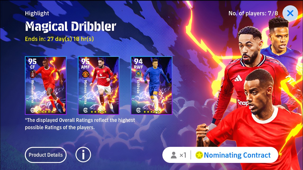 Best Player to Sign in Highlight Magical Dribbler Selection Contract in efootball 💀