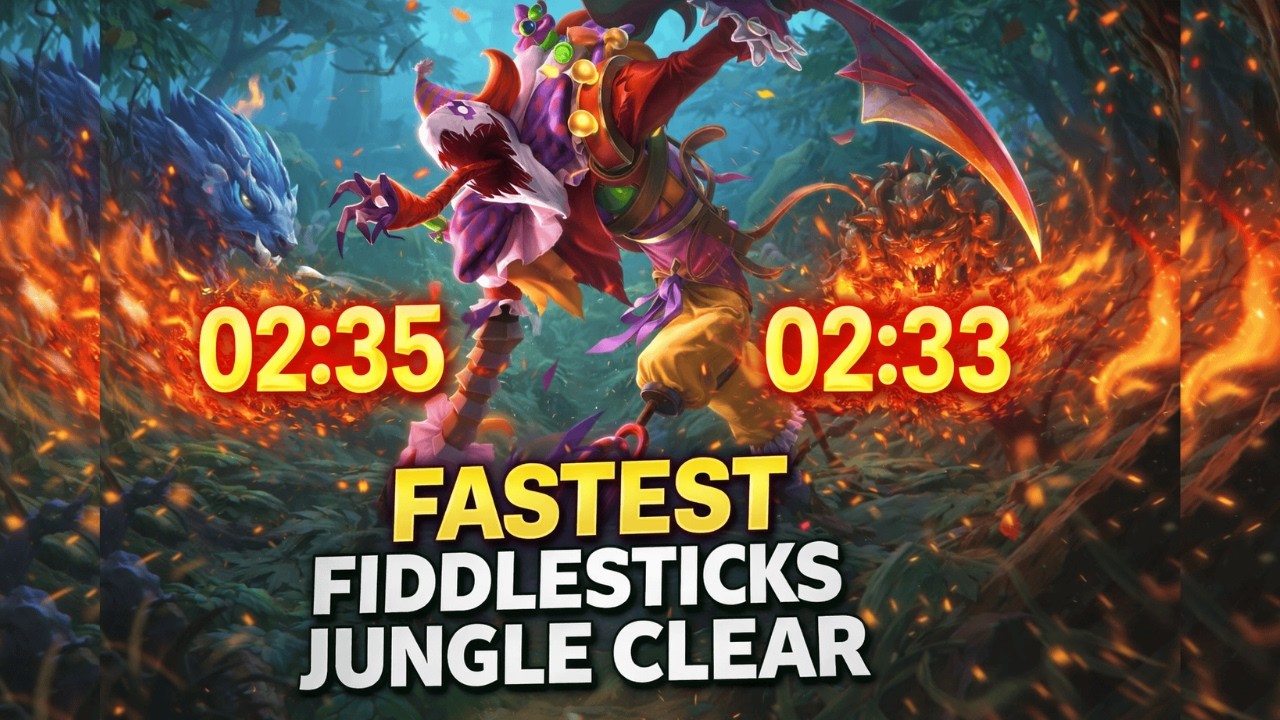 Fastest Fiddlesticks Jungle Clear