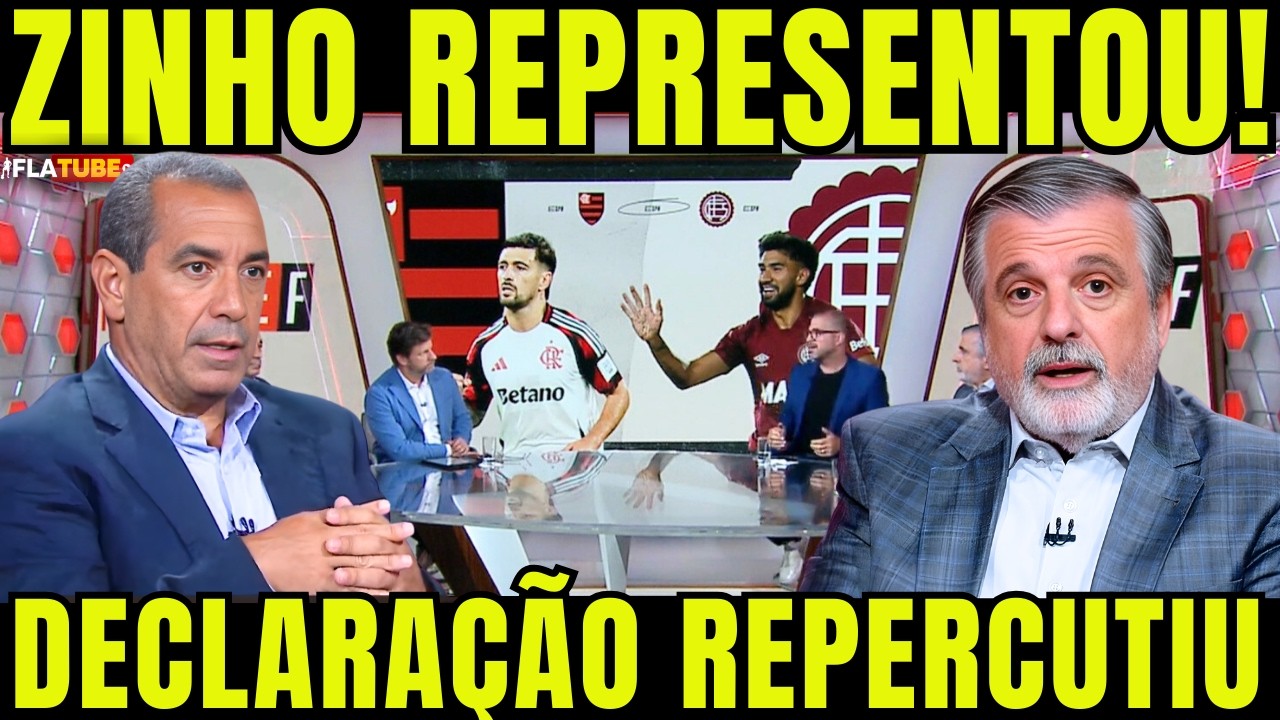 🚨 ZINHO CRAVOU! “Se o FLAMENGO jogar bem, GANHA O JOGO!” PASCOAL acredita no MENGÃO!