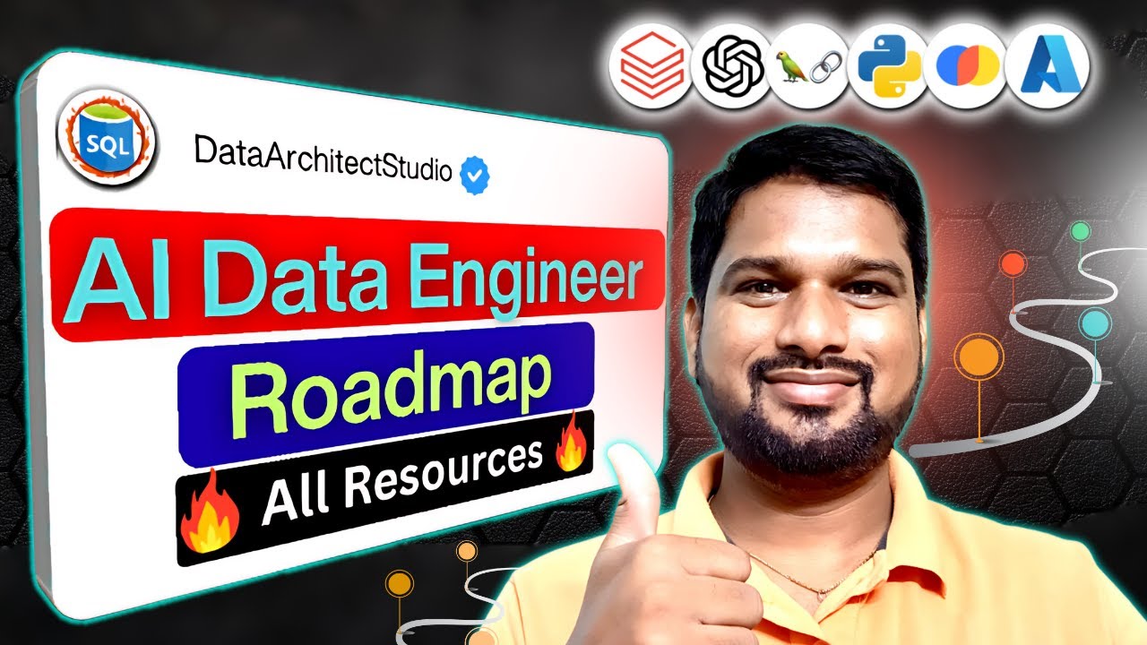 AI Data Engineer Roadmap 2025 | How to become a AI Data Engineer? (All Resources)