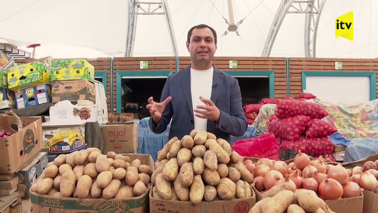 Azərbaycan kartof qiymətləri necədir? | Bazarda İlkin Manafov