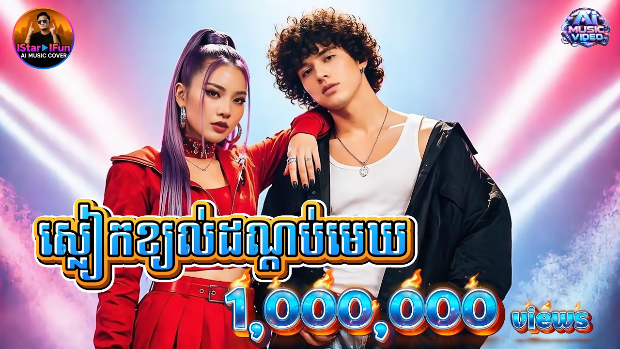 🔥បទល្បីtiktok▶️ |ស្លៀកខ្យល់ដណ្តប់មេឃ | ភាសាកូរ៉េ | 바람 입고 하늘 덮어 |한국어버젼 | AI Music Video