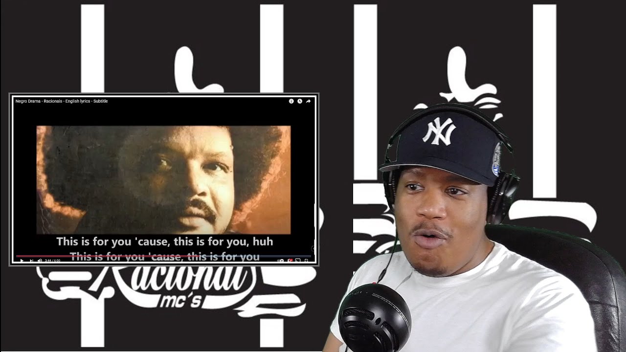 Реакция на негритянскую драму — Racionais MCs — с субтитрами