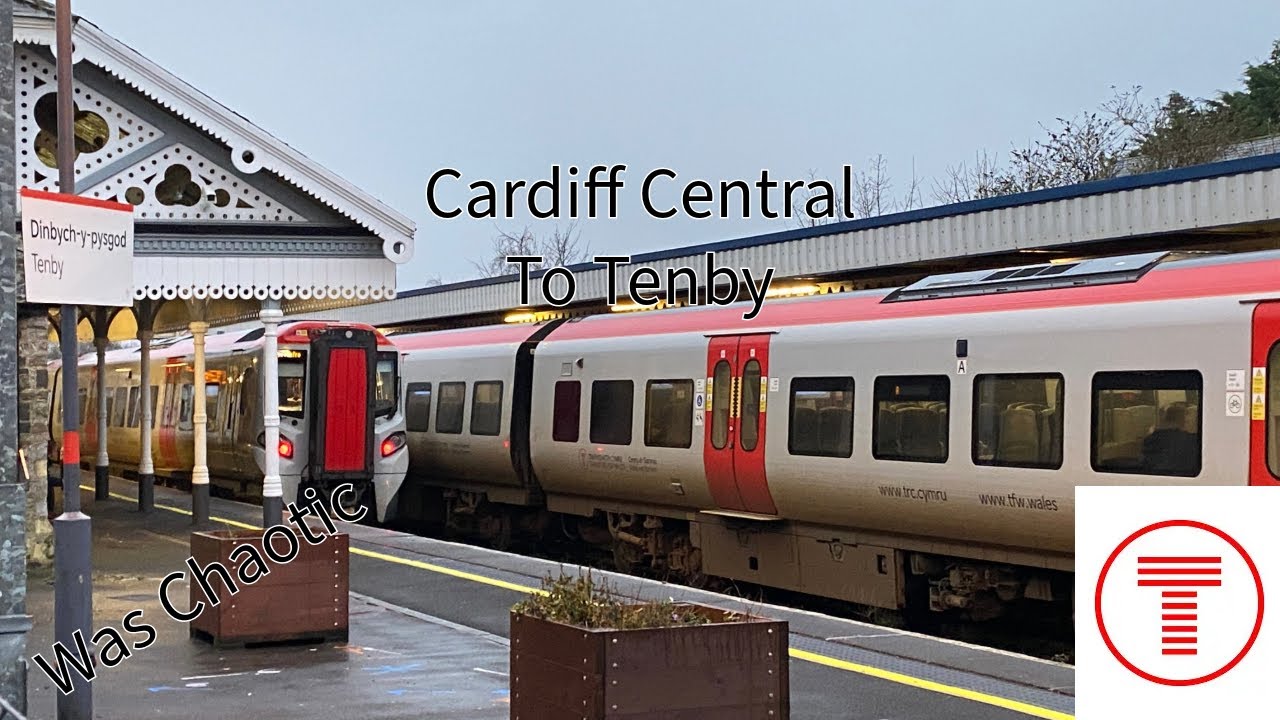 Cardiff Central to Tenby By Train!!!