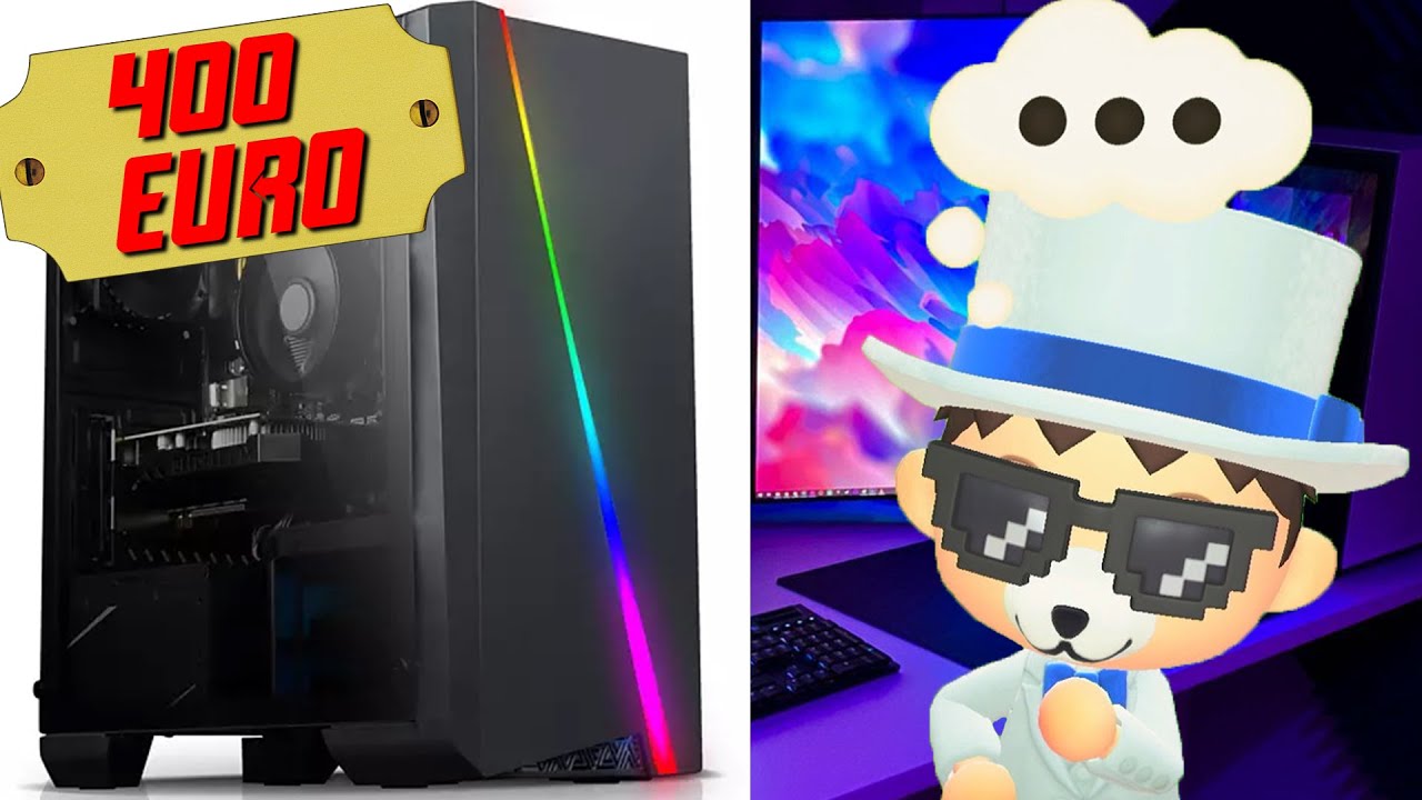 DAS kann mein 400&euro; PC WIRKLICH | KIEBEL Allround, Gaming PC mit Ryzen 5 Prozessor, 16 GB RAM