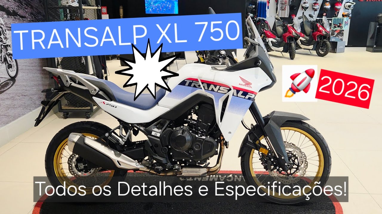 НОВЫЙ HONDA TRANSALP 750 2026 🏍️ ПОДРОБНОСТИ И ХАРАКТЕРИСТИКИ НОВОГО TRANSALP XL 750 #transalp750