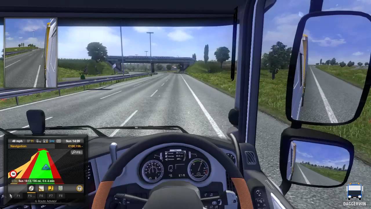 Let's Play Euro Truck Simulator 2 | Episode 6 - Strasbourg to Genève