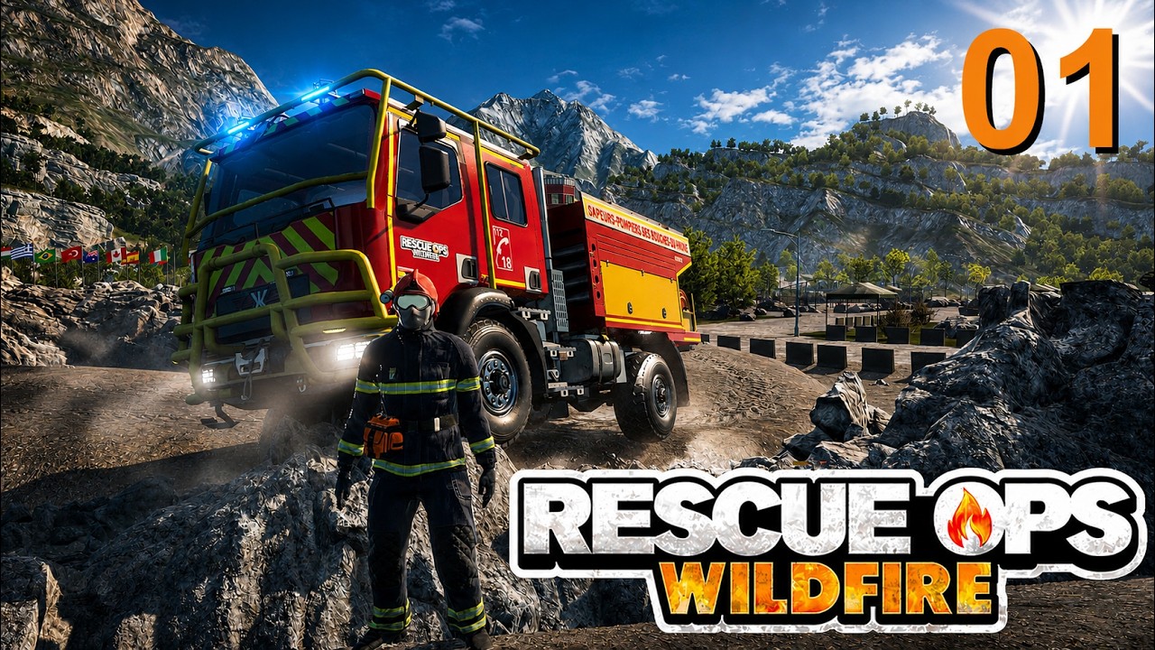 Rescue Ops: Wildfires (Playtest) &bull; 01 | Tutorial und Funktionstest in Frankreich