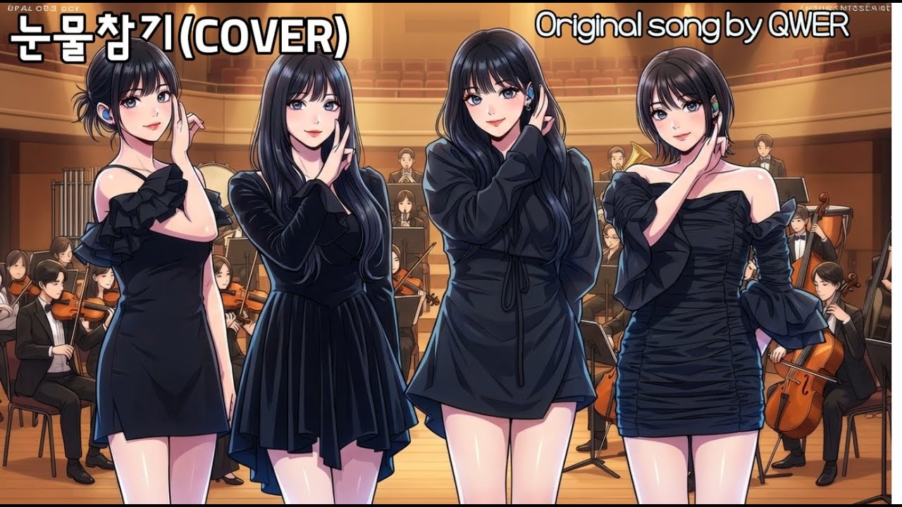 (AI cover) QWER  - 눈물참기 (Orchestra version)