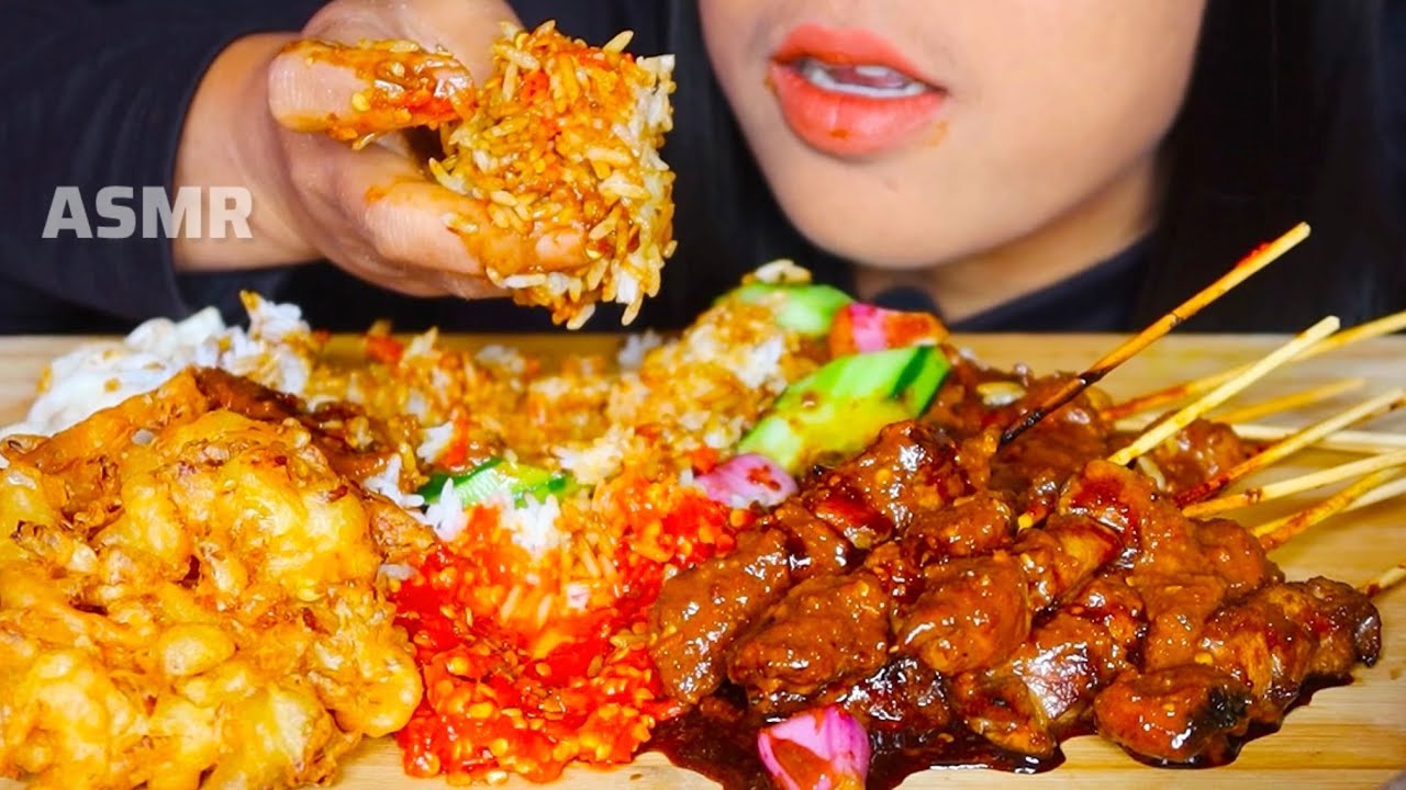 ASMR SATE AYAM ||MUKBANG EATING VIDEOS YOUTUBE #ASMR #asmrsounds #asmrvideo #sate 