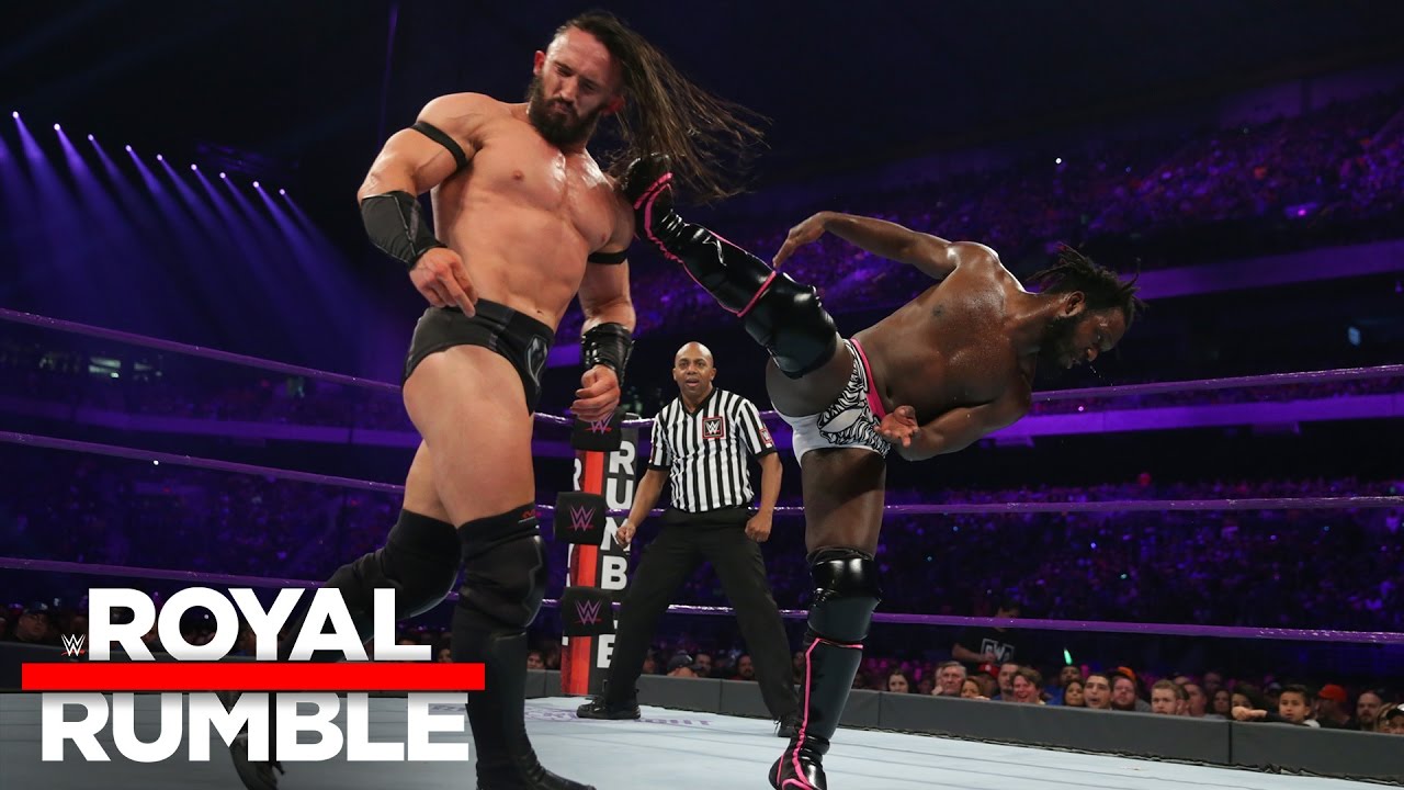 Rich Swann vs. Neville - WWE Cruiserweight Title Match: Royal Rumble 2017