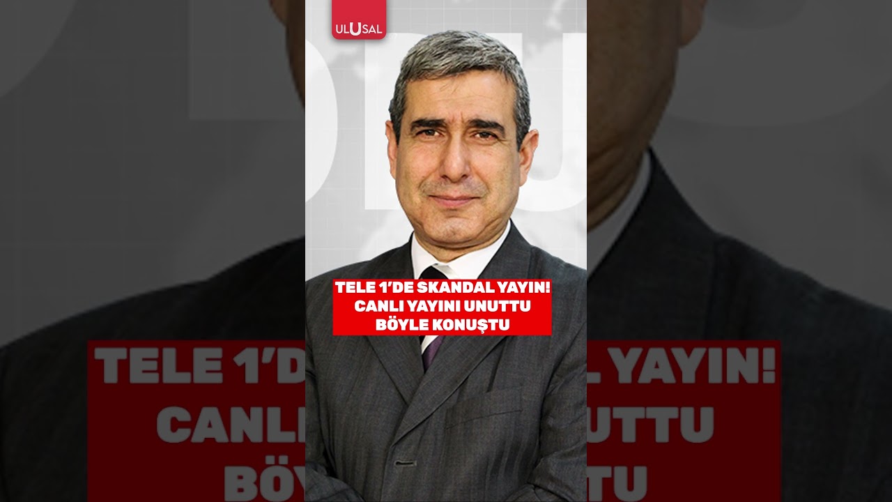 TELE 1'de skandal yayın! Sunucu Musa &Ouml;zuğurlu canlı yayında olduğunu unutarak b&ouml;yle konuştu #shorts
