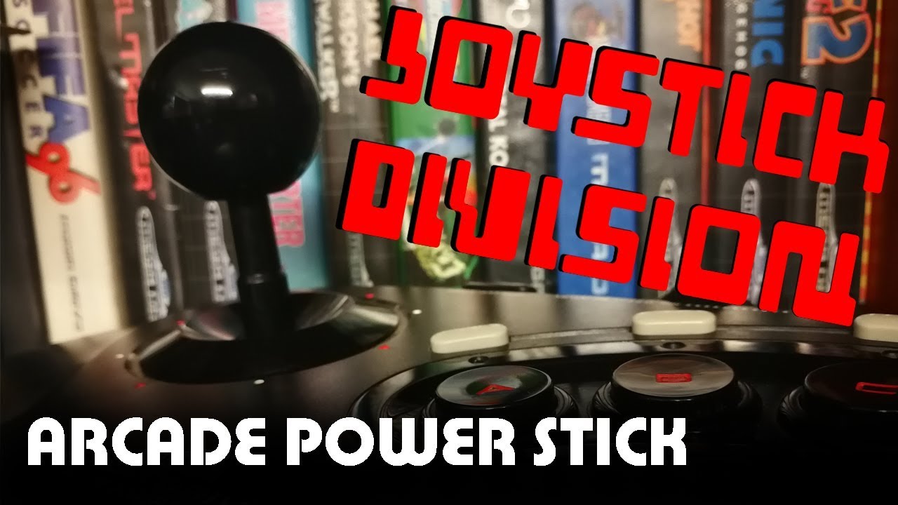 ARCADE POWER STICK Review for the SEGA MEGA DRIVE | Joystick Division