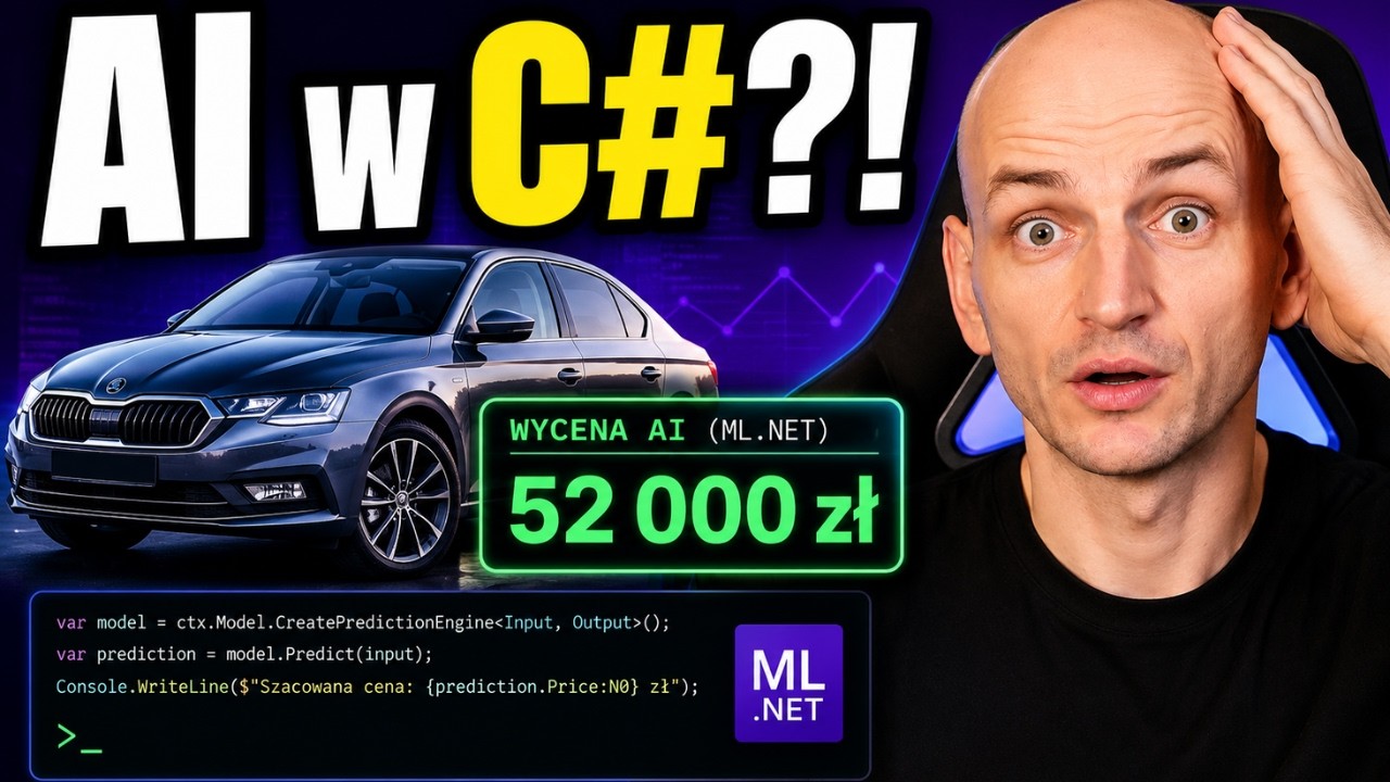 Buduję AI, kt&oacute;re wycenia samochody - w czystym C# (ML.NET)