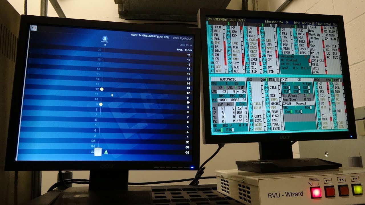 Elevator Monitor Control System