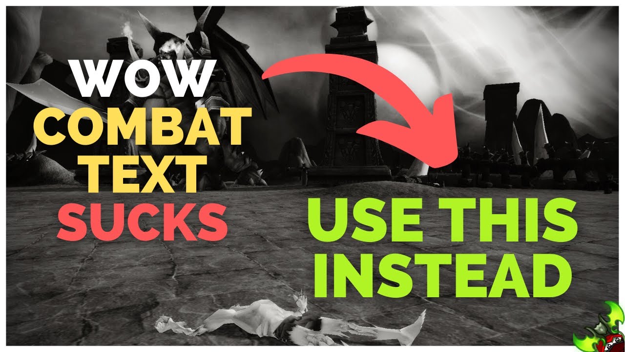 How to fix WoW's horrible combat text (copy these MSBT settings)