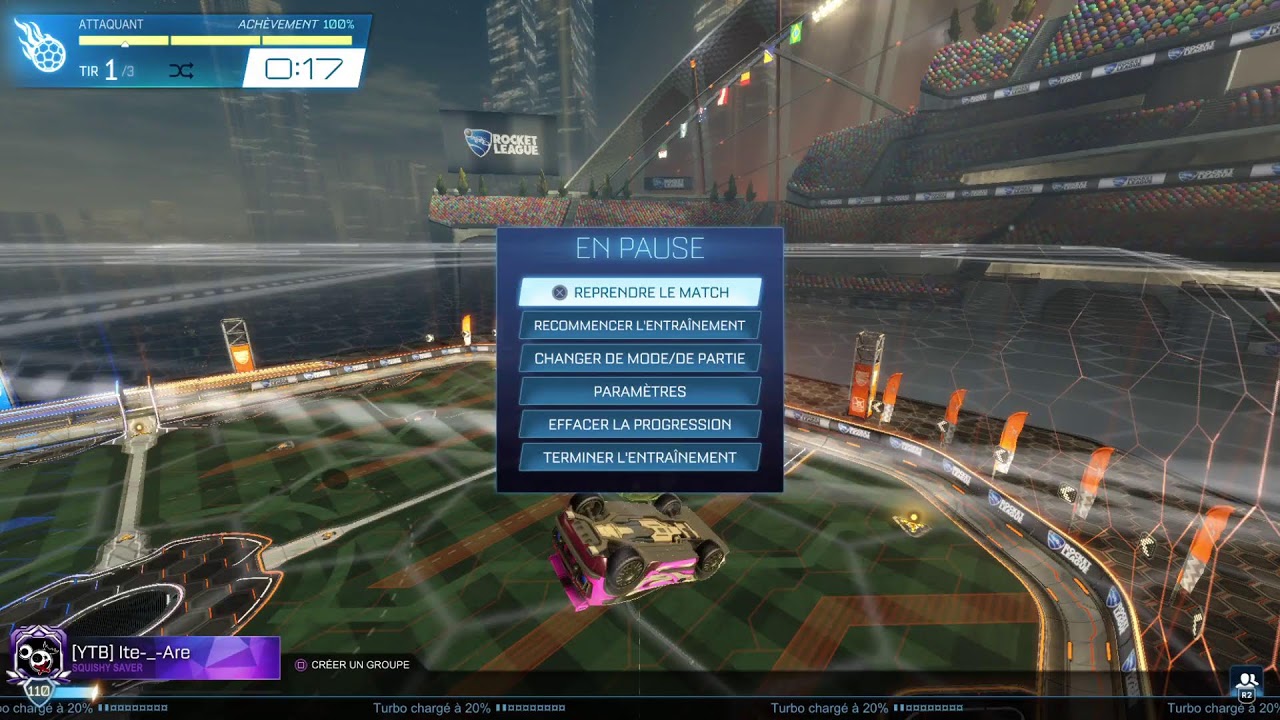 🔴Live-Entraînement Rocket League!