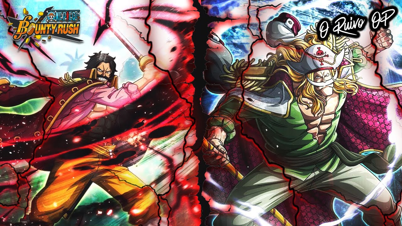 DESTRUÍ NO RANK MAIS ALTO DO JOGO COM OS MAIORES RIVAIS DE ONE PIECE GOL D. ROGER E BARBA BRANCA