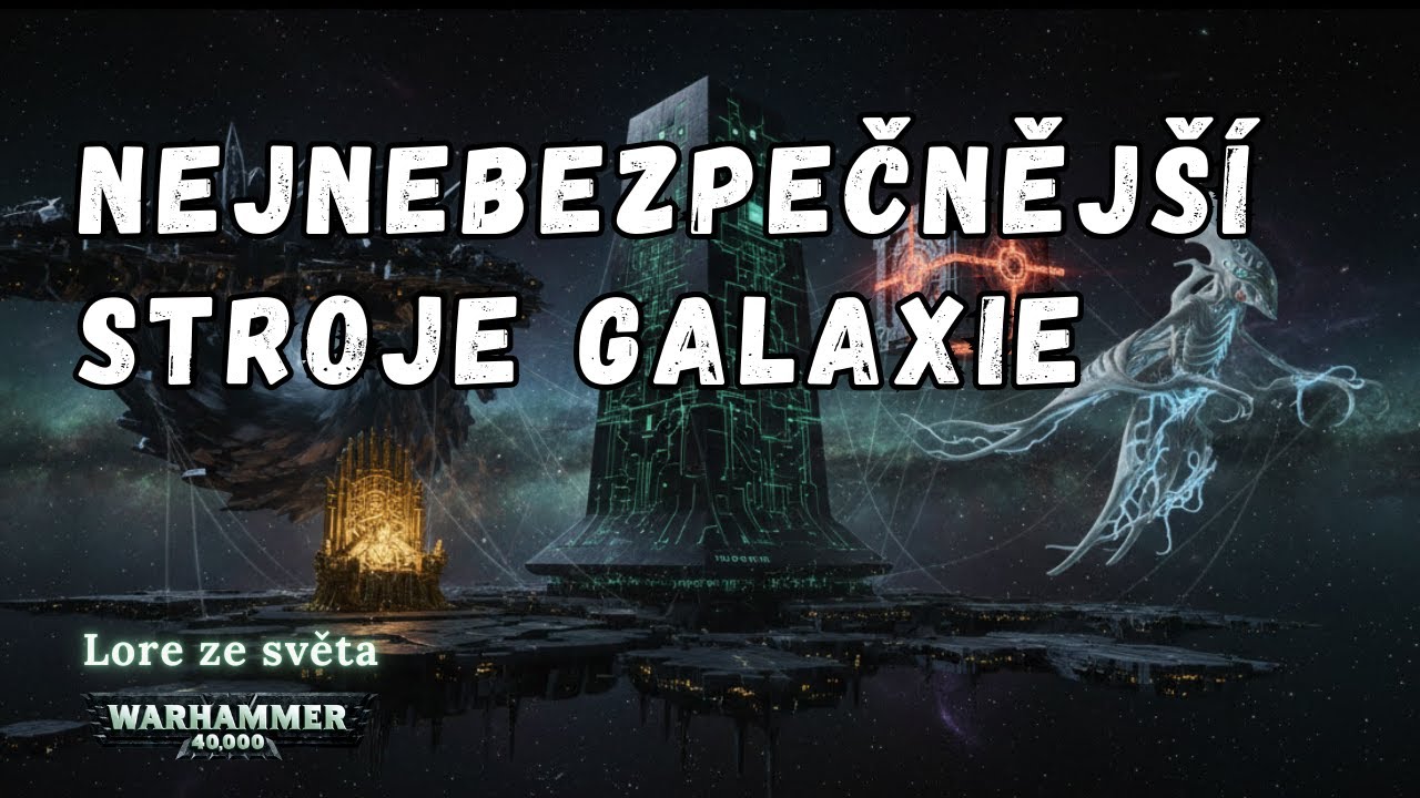 Šílené technologie a stroje, které měly zůstat pohřbené | Warhammer 40K Lore Česky