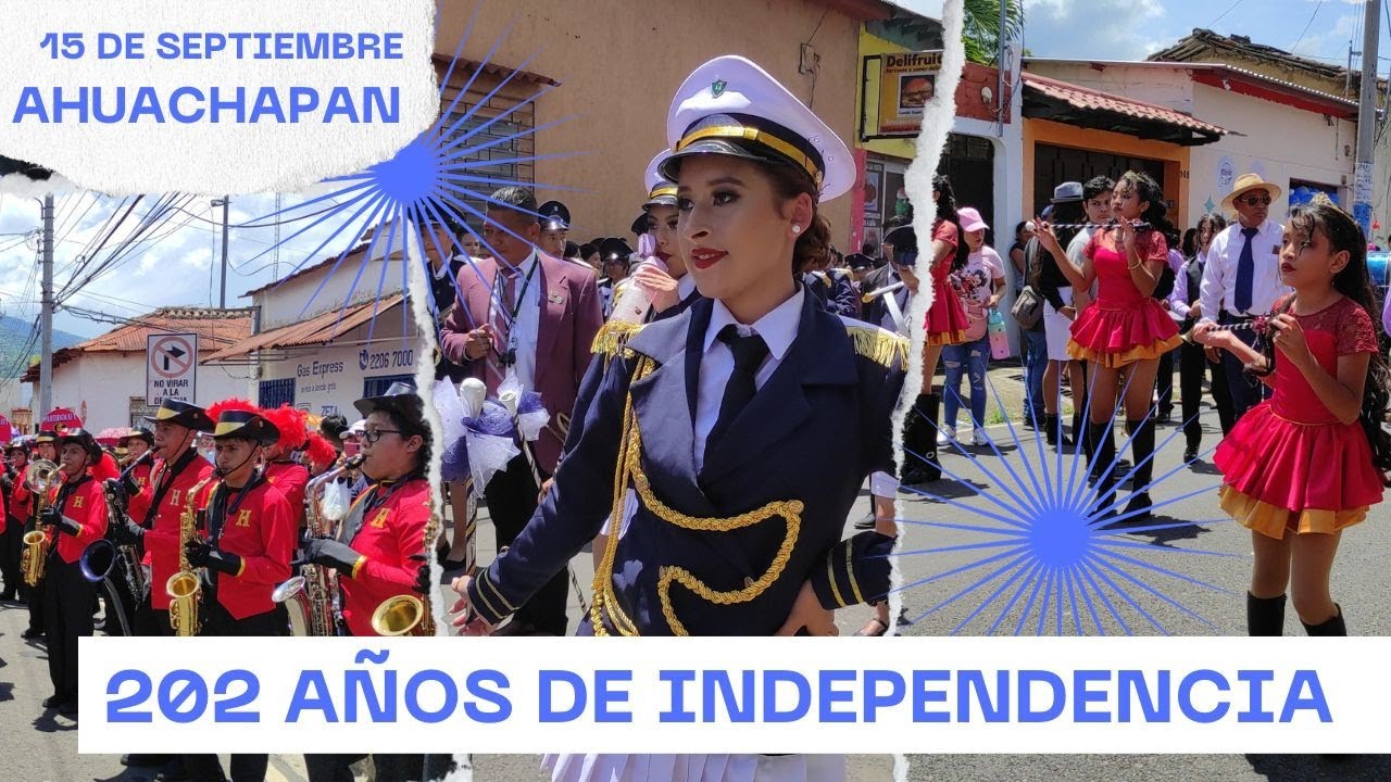 Desfile del 15 de Septiembre, AHUACHAPAN, El Salvador 2023.