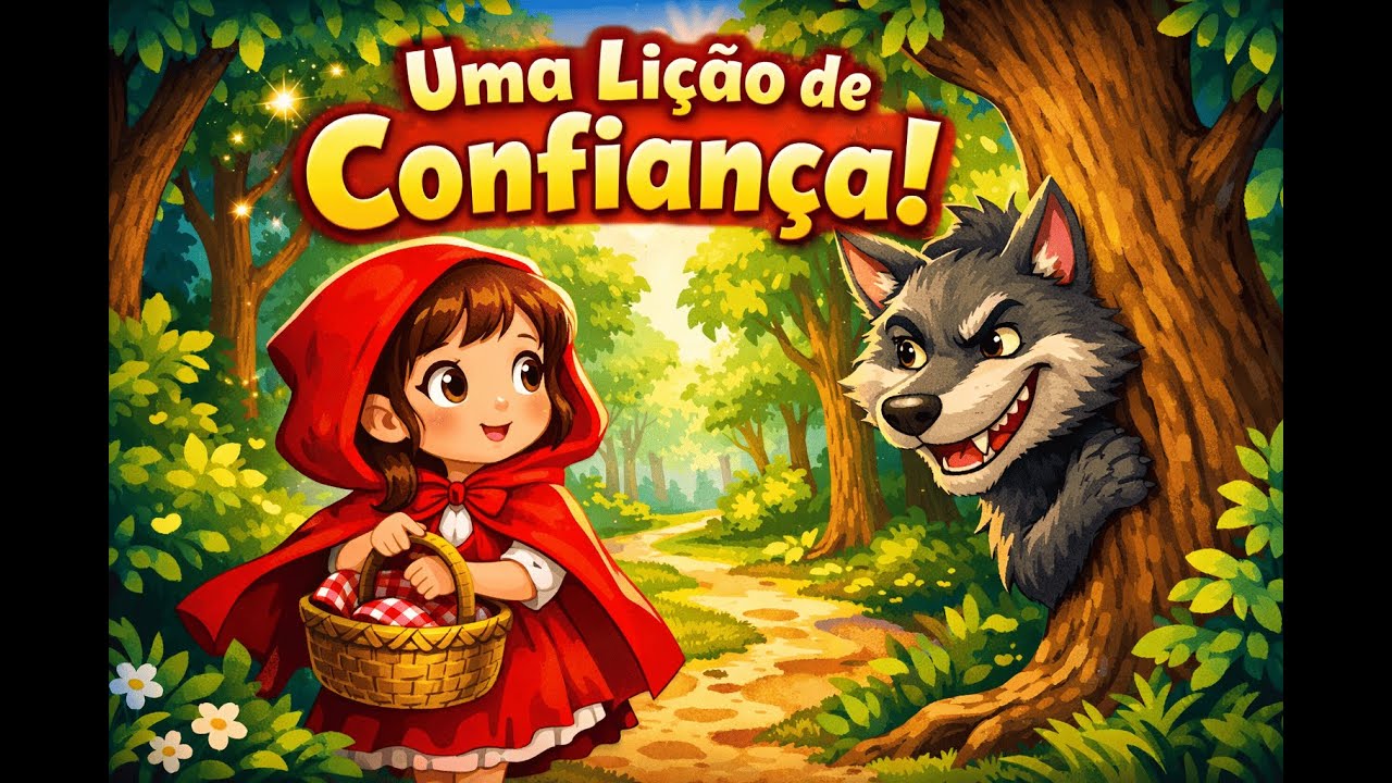 Chapeuzinho Vermelho – Uma Lição de Confiança e Sabedoria