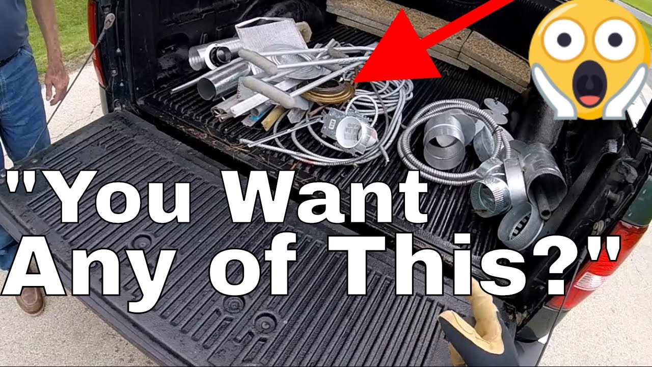 Dumpsters, Trash Picking and Free Scrap Everywhere