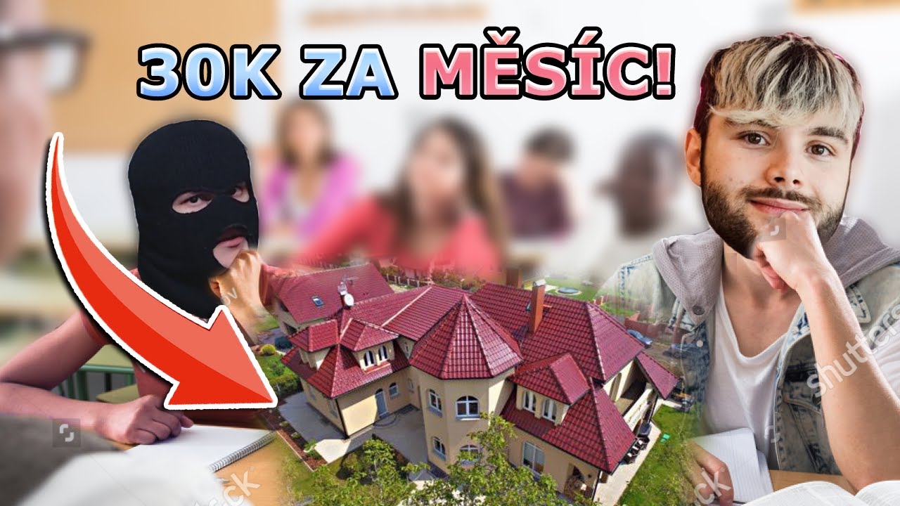 Prohlídka ŠKOLY pro YOUTUBERY ZA 30k/měsíc!