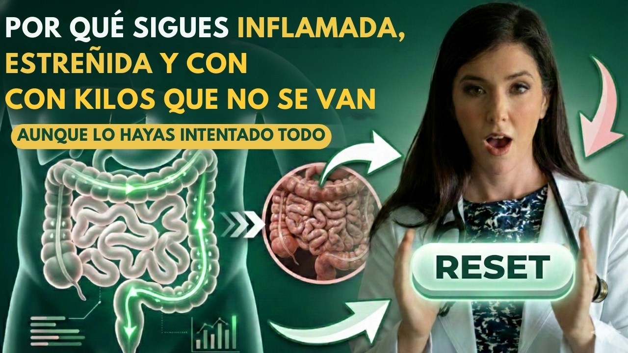 Por qué sigues inflamada, estreñida y con kilos que no se van — aunque lo hayas intentado todo