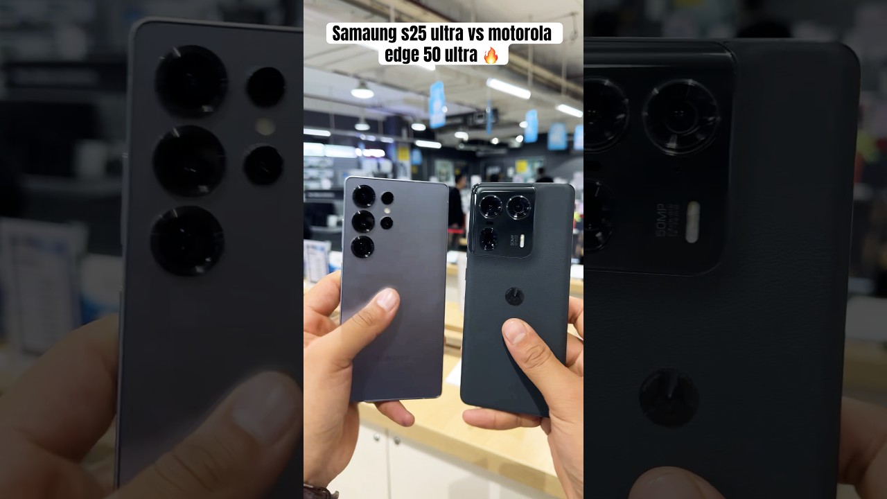 Samsung s25 ultra vs motorola edge 50 ultra camera test || comparison || #new #ytshorts #shorts