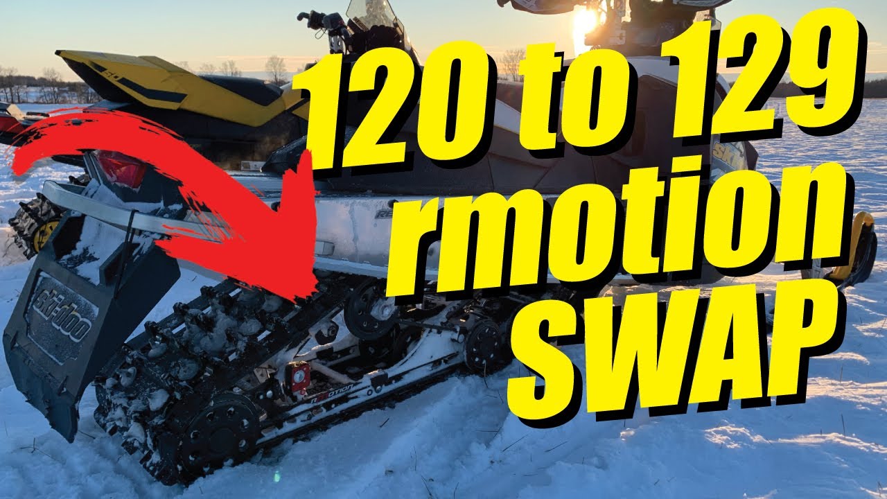 Ski-Doo INSTALL RMOTION in 2009 REV XP Snowmobile Conversion to rmotion 129