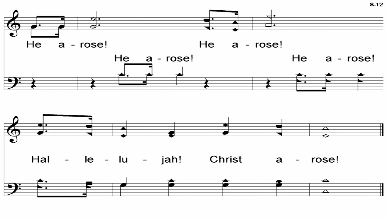 Low In The Grave He Lay - A Cappella Hymn