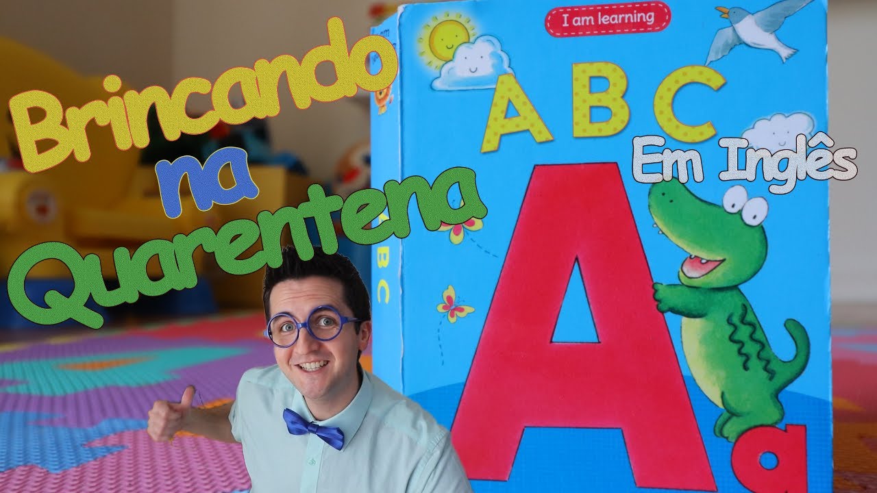 GUGA BRINCANDO NA QUARENTENA | ABC em Inglês