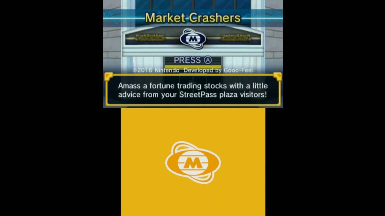 StreetPass Mii Plaza - Market Crashers / StreetPass Trader -  Part 1