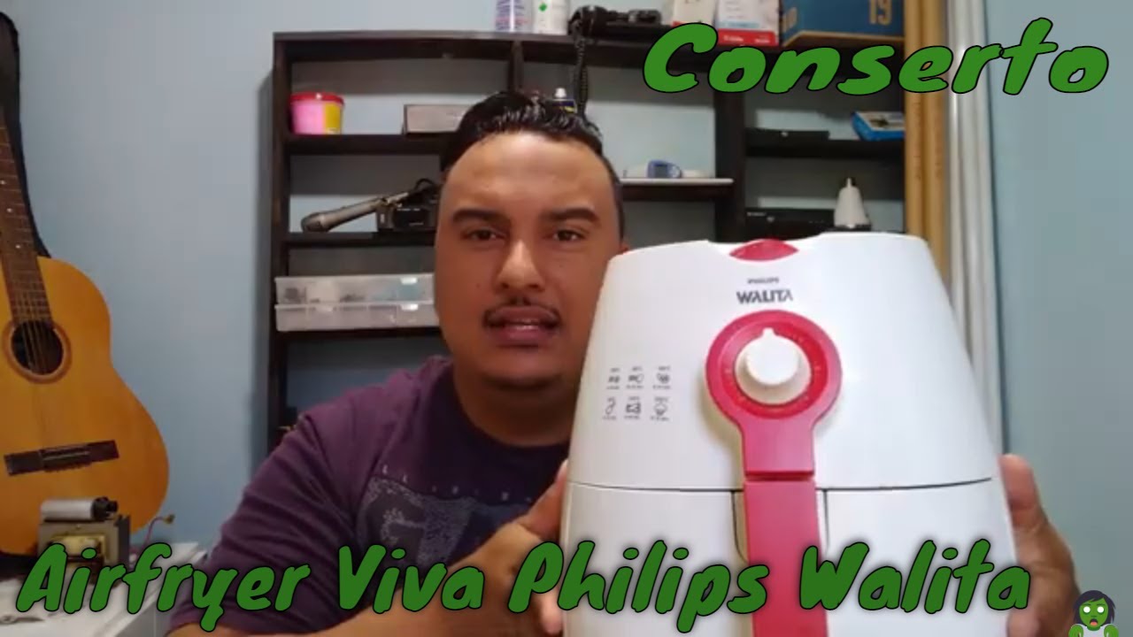 Fritadeira Elétrica Airfryer Viva Philips Walita