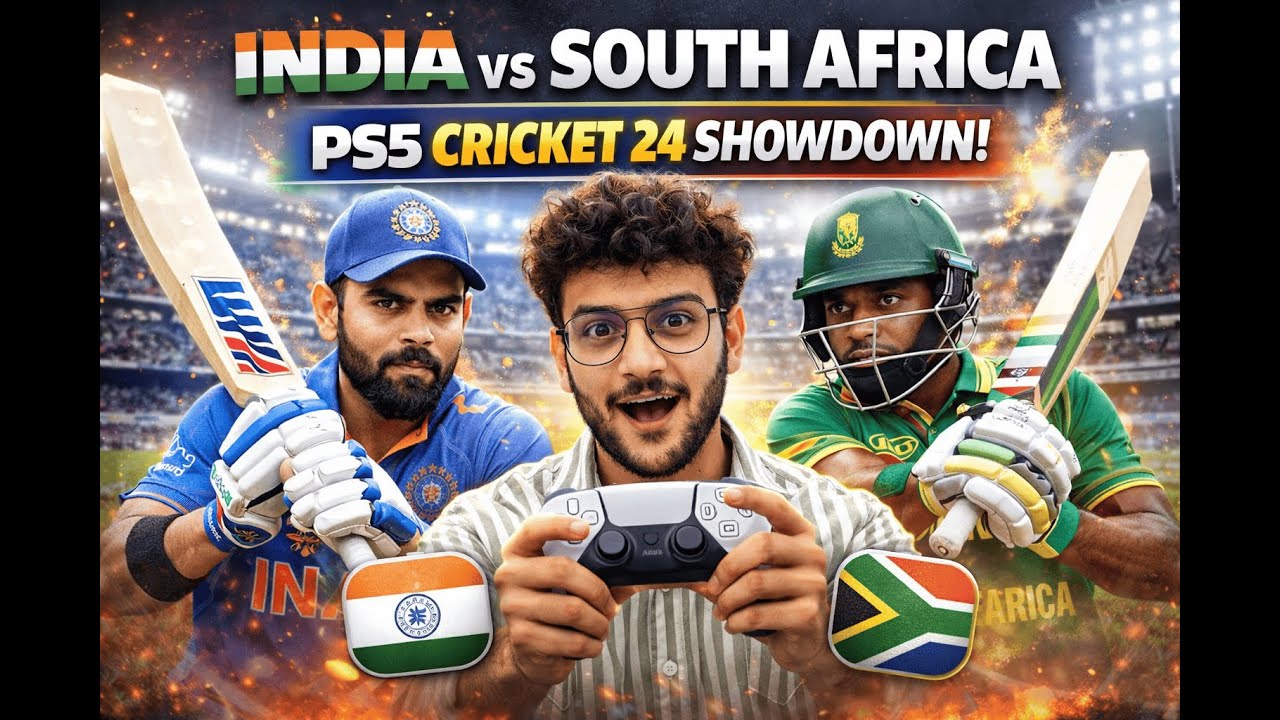 India vs South Africa || Who will win || PS5 cricket 24 gameplay