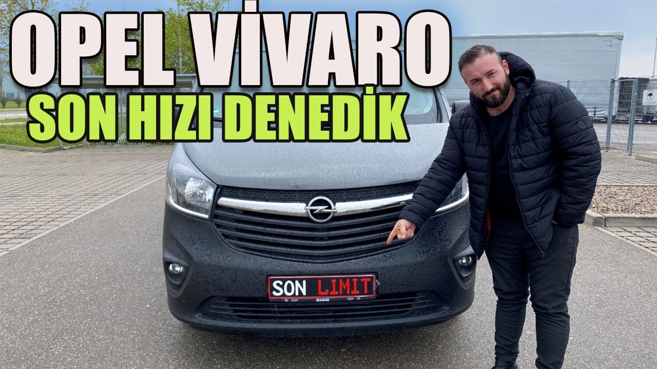 Opel Vivaro Bi-Turbo  İnceleme & Test Sürüşü | En Hızlı Panelvan Olabilir mi ?