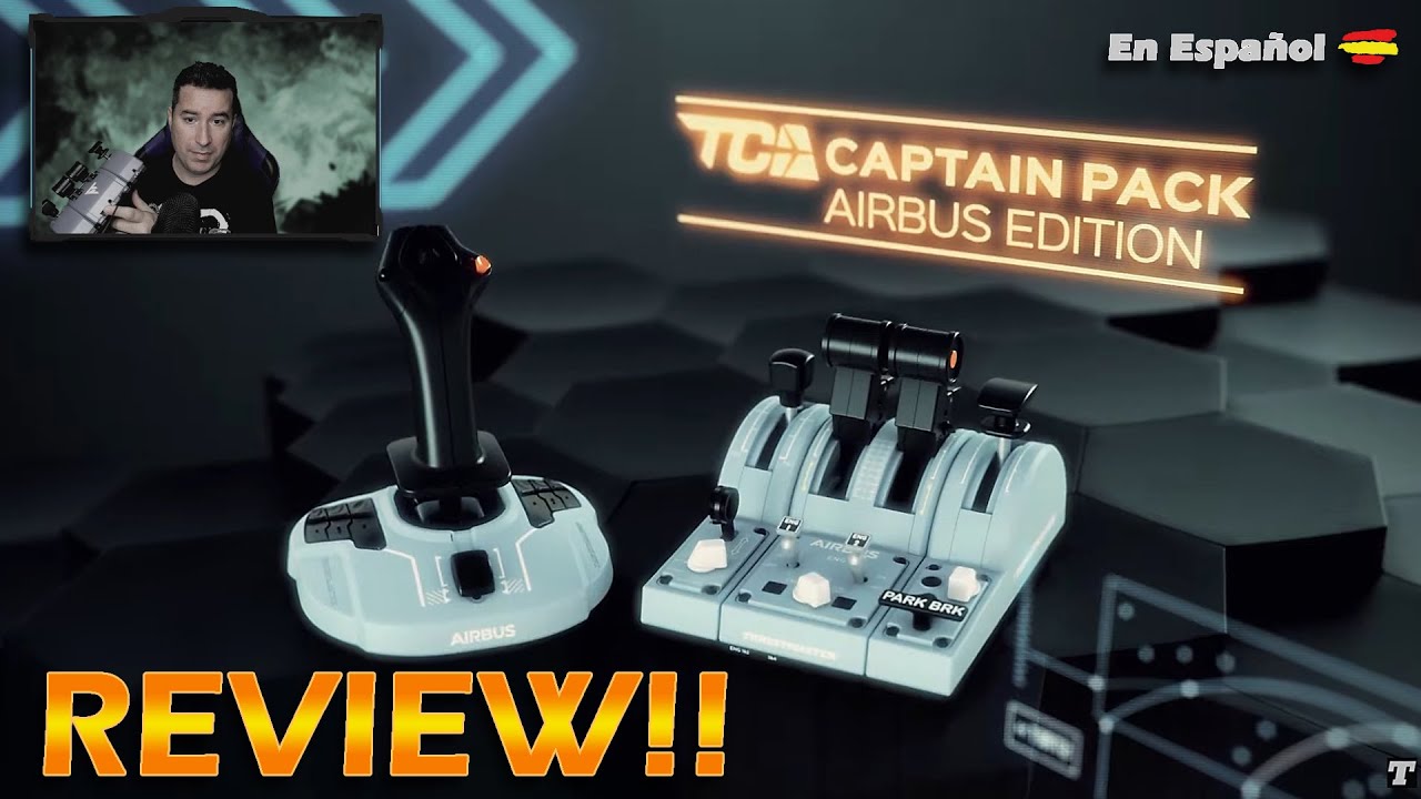 Review de periféricos: Thrustmaster TCA Airbus Edition Captain Pack