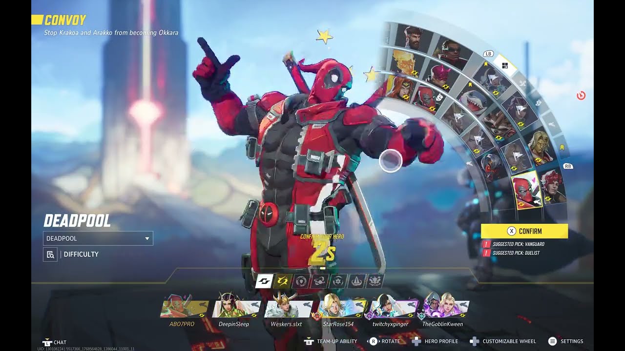 Marvel Rivals trying out deadpool with awesome clips