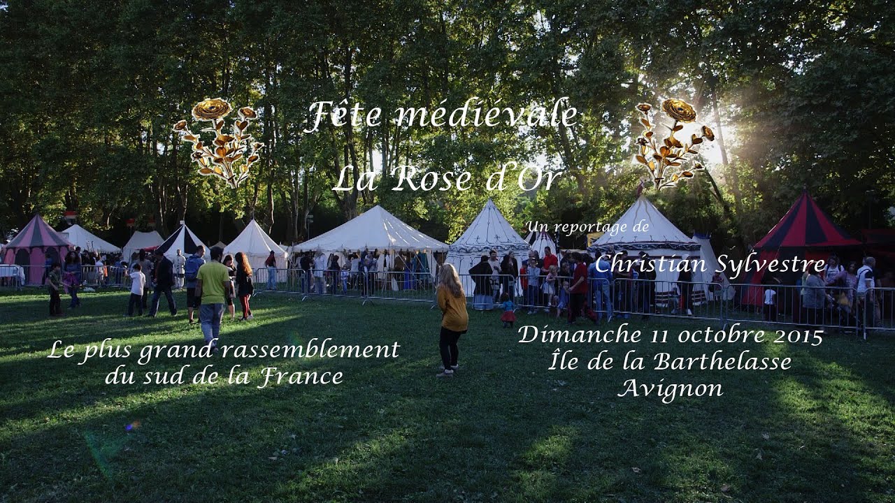 Festival médiéval de la rose d'or 2015