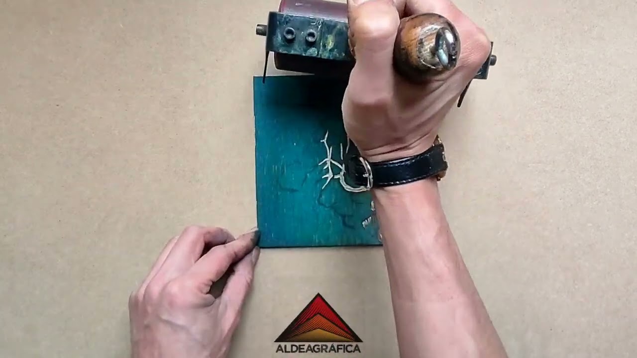 taller de grabado a color: tricromía