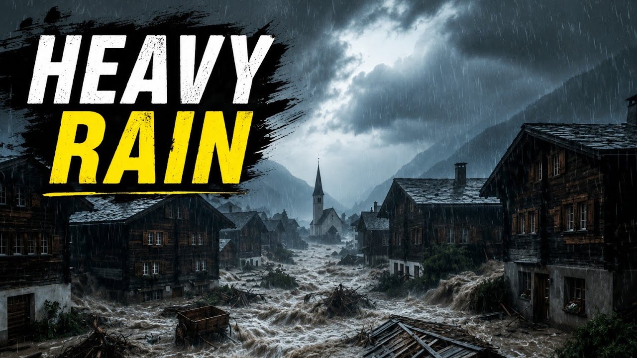5 Heavy Rain Disasters Caught on Camera | Mystery Vault 