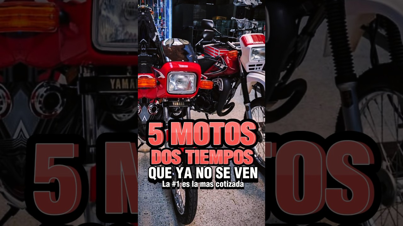 5 motos dos tiempos que est&aacute;n desapareciendo! #suzukitr #suzukits #yamahatorque #vespa