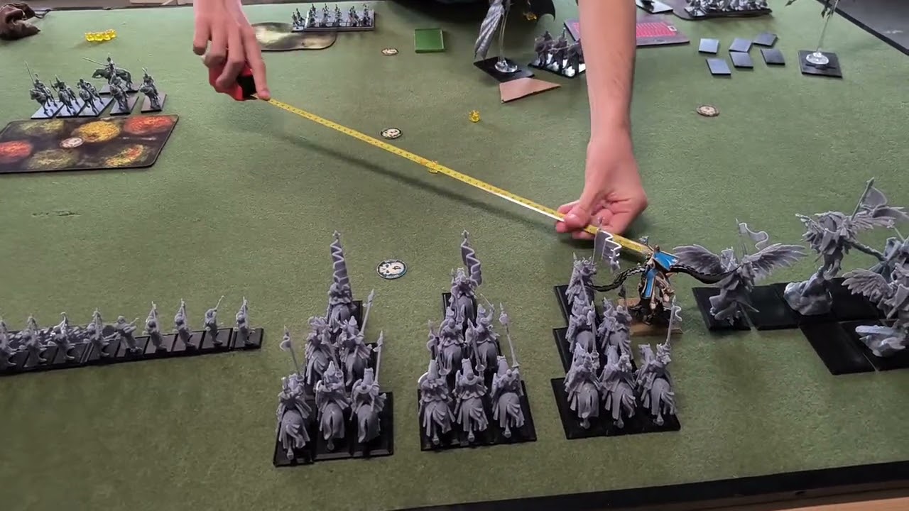 Battle report WARHAMMER THE OLD WORLD - Alti Elfi contro Bretonnia - 03/08/2025