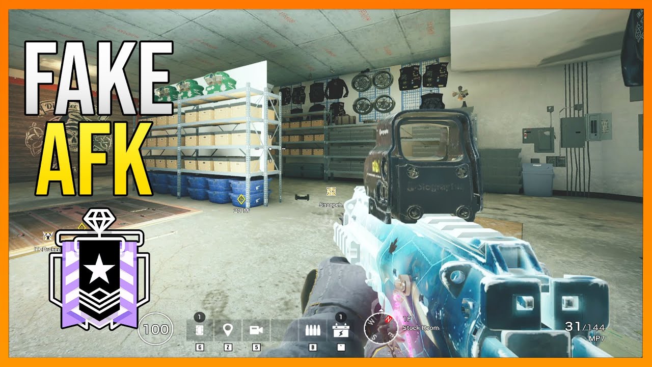 Fake AFK For Free Kills - Rainbow Six Siege