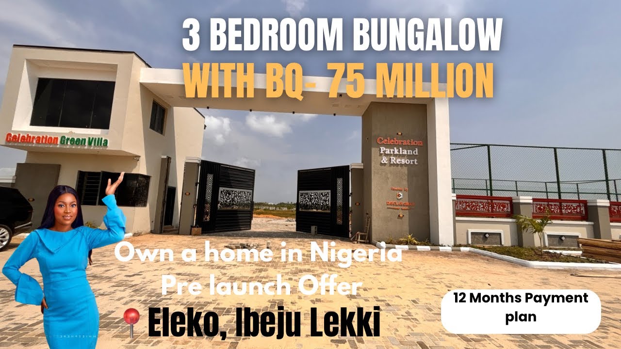 With N5M Down payment | Own 3 Bedroom Bungalow for sale with BQ in Ibeju lekki