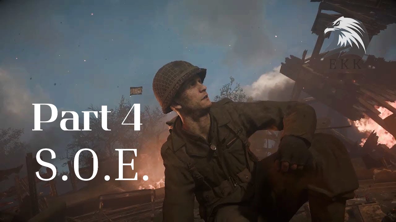 Call of Duty WWII Gameplay - Mission 4: S.O.E.