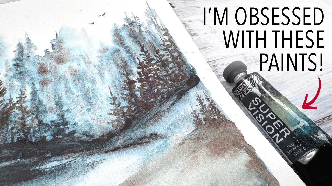 Granulating Watercolours... are they my new OBSESSION?!