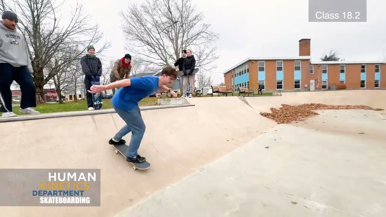 StFX University Human Kinetics Skateboarding 2023 - Class 18.2