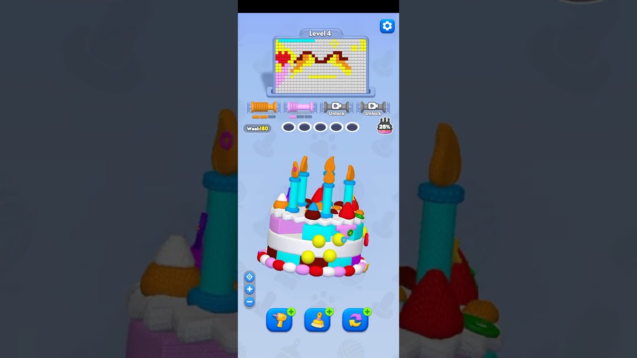 Knit Master 3D Level 4 | Game Walkthrough (No Extra Tools Used)