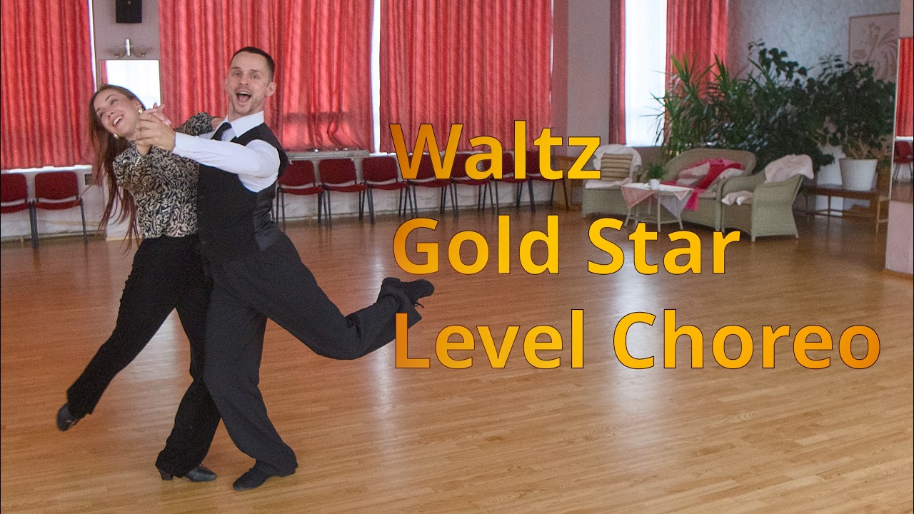 Waltz Gold Star Level Choreography | Contra Check, Leg Ronde to Standing Spin
